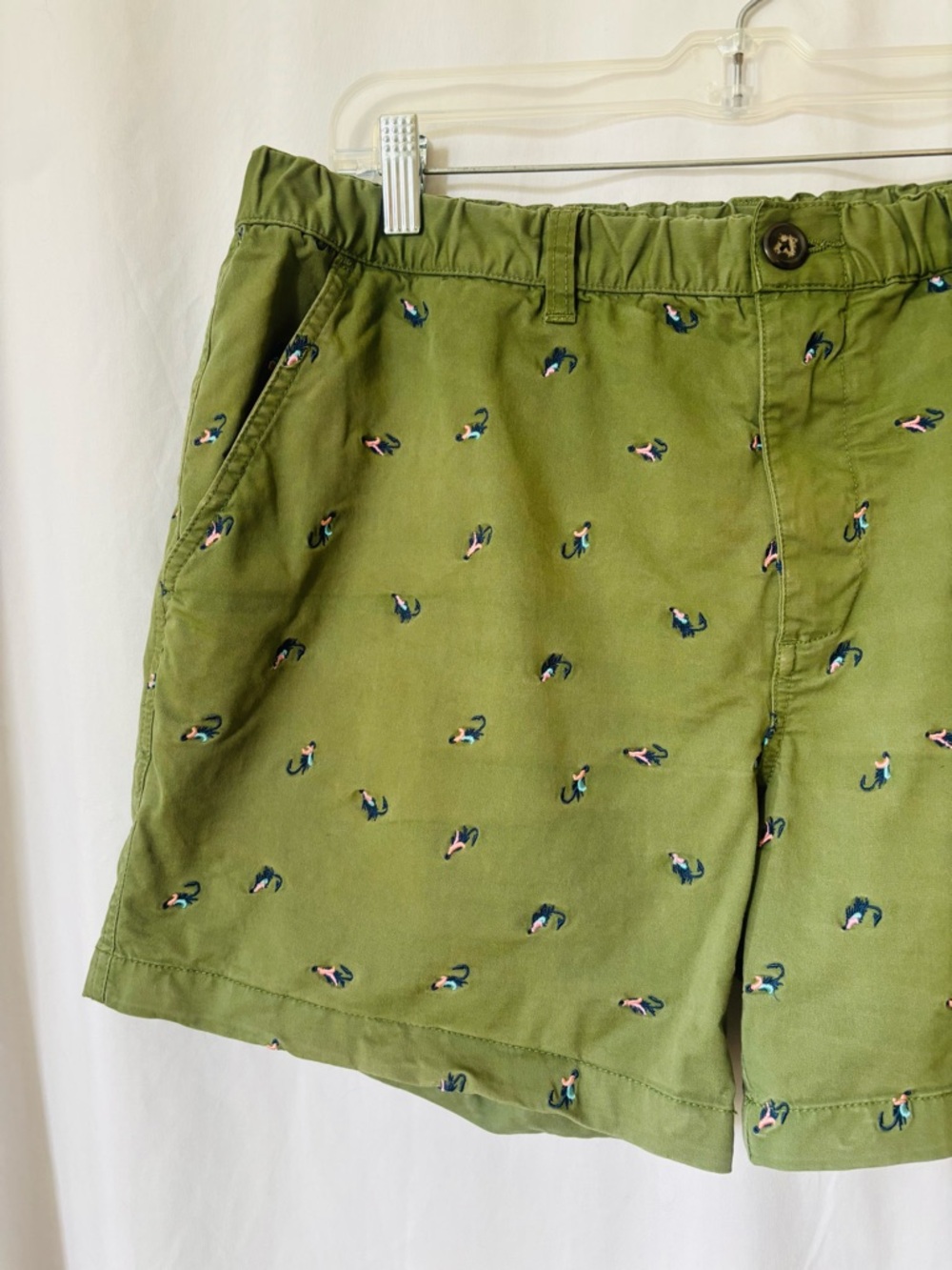Chubbies Originals Fishing Lure Shorts Olive Green XL